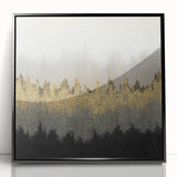 Serene Landscape Wall Art – Modern Tranquil Nature Canvas Print