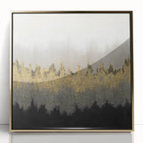 Serene Landscape Wall Art – Modern Tranquil Nature Canvas Print