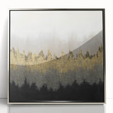 Serene Landscape Wall Art – Modern Tranquil Nature Canvas Print