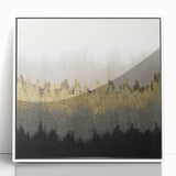 Serene Landscape Wall Art – Modern Tranquil Nature Canvas Print