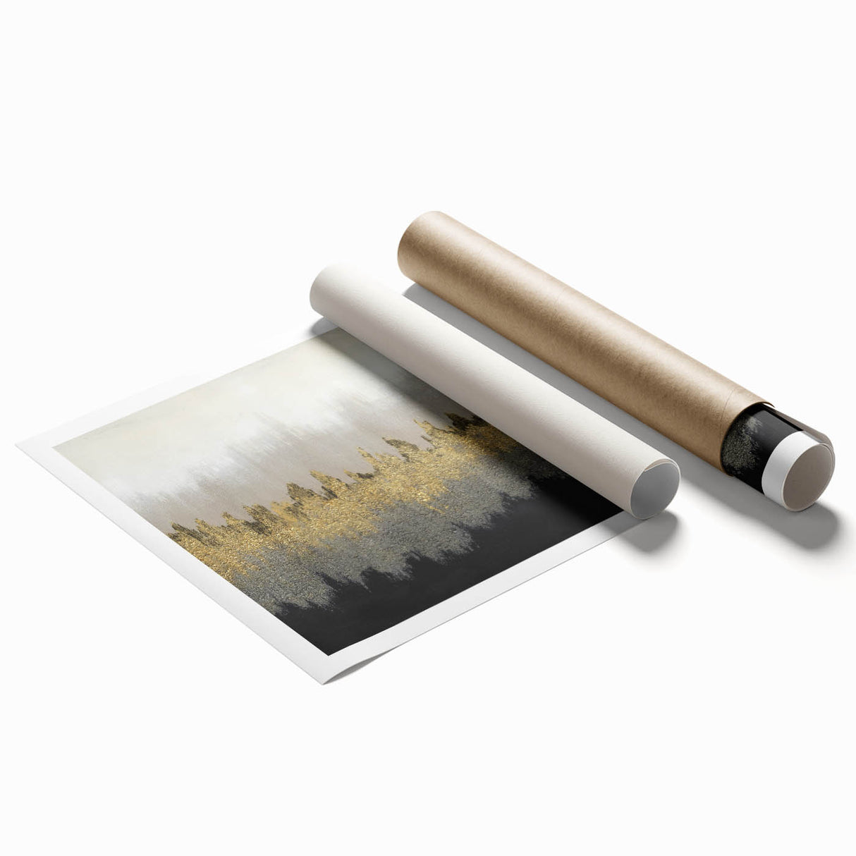 Serene Landscape Wall Art – Modern Tranquil Nature Canvas Print