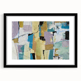 Muted Block Composition – Modern Abstract Canvas Prints