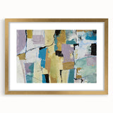 Muted Block Composition – Modern Abstract Canvas Prints