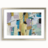 Muted Block Composition – Modern Abstract Canvas Prints