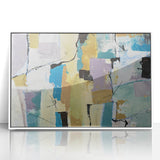Muted Block Composition – Modern Abstract Canvas Prints