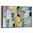 Muted Block Composition – Modern Abstract Canvas Prints