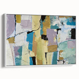 Muted Block Composition – Modern Abstract Canvas Prints
