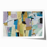 Muted Block Composition – Modern Abstract Canvas Prints