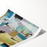 Muted Block Composition – Modern Abstract Canvas Prints