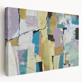 Muted Block Composition – Modern Abstract Canvas Prints