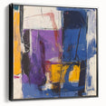 Modern Abstract Expressionist Wall Art – Bold Colorful Canvas