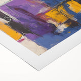 Modern Abstract Expressionist Wall Art – Bold Colorful Canvas