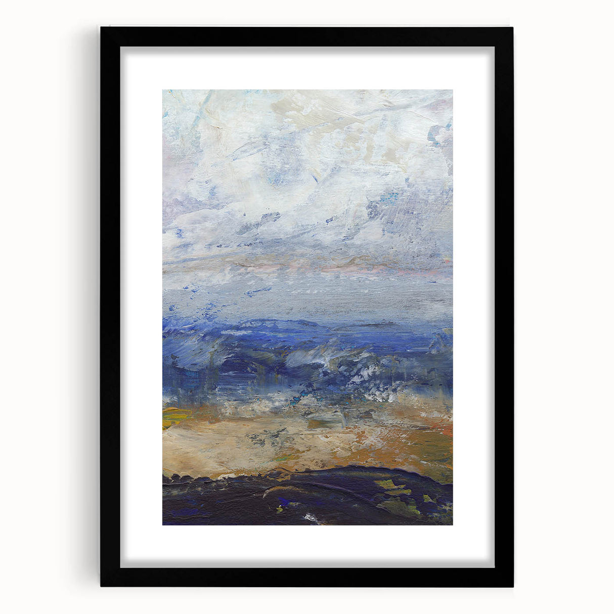 Earthen Harmony Abstracts – Coastal Inspired Modern Abstract Wall Art