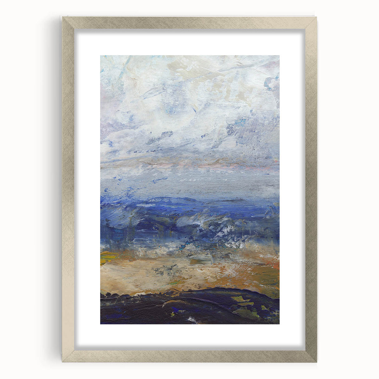 Earthen Harmony Abstracts – Coastal Inspired Modern Abstract Wall Art