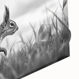 Wildlife in Motion – Black & White Fine Art Squirrel Photography