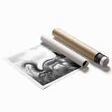 Wildlife in Motion – Black & White Fine Art Squirrel Photography