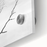 Minimalist Landscape Wall Art – Solitary Branch in Soft Mist