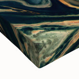 Large Abstract Wall Art – Moody Contemporary Painting in Black & Burgundy