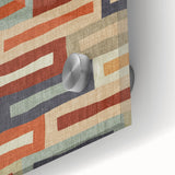 Framed Abstract Art for Sale - Retro Color Blocks in Warm Neutrals