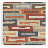 Framed Abstract Art for Sale - Retro Color Blocks in Warm Neutrals