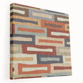 Framed Abstract Art for Sale - Retro Color Blocks in Warm Neutrals