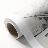 Black and White Geometric Wall Art - Modern Abstract Canvas