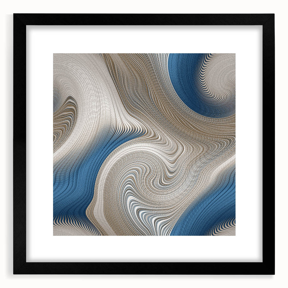 Earthen Harmony Abstracts – Modern Earth Tone Minimalist Wall Decor