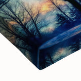 Winter Sunset Through Trees – Fine Art Landscape Photography