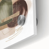 Contemporary geometric wall art – minimalist abstract canvas print