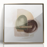 Contemporary geometric wall art – minimalist abstract canvas print
