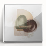 Contemporary geometric wall art – minimalist abstract canvas print