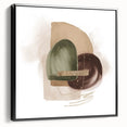 Contemporary geometric wall art – minimalist abstract canvas print