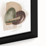 Contemporary geometric wall art – minimalist abstract canvas print