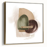 Contemporary geometric wall art – minimalist abstract canvas print