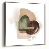 Contemporary geometric wall art – minimalist abstract canvas print