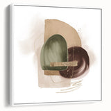 Contemporary geometric wall art – minimalist abstract canvas print