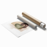 Contemporary geometric wall art – minimalist abstract canvas print