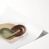 Contemporary geometric wall art – minimalist abstract canvas print