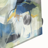 Contemporary Abstract Art – Modern Canvas in Navy Blue & Beige