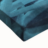 Contemporary Abstract Art – Modern Canvas in Navy Blue & Beige