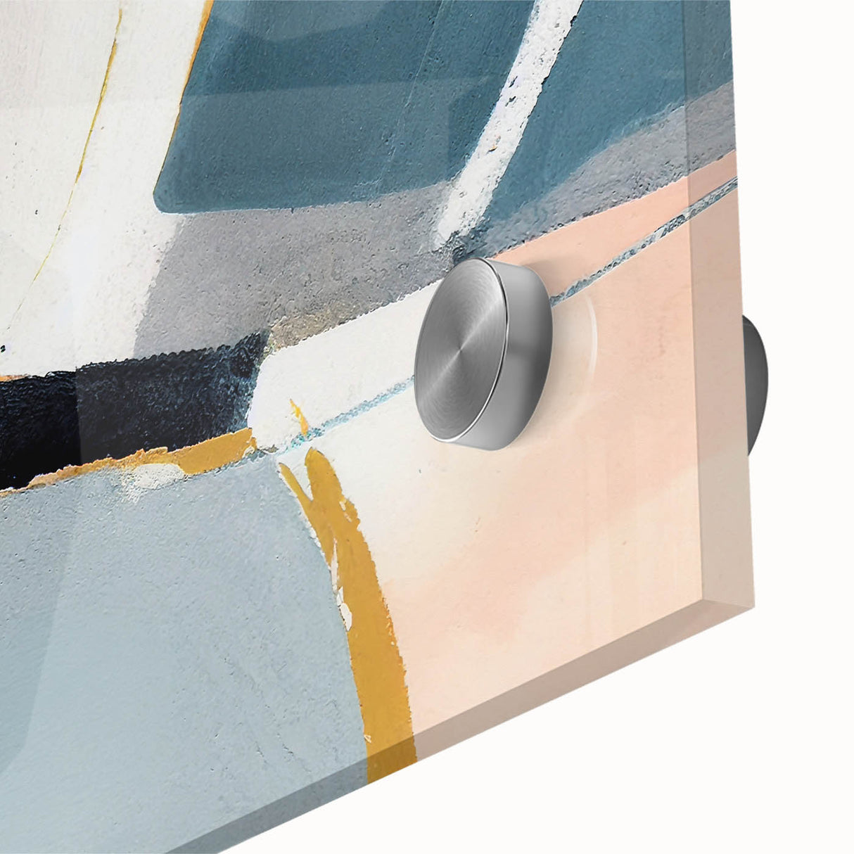 Buy Abstract Textured Wall Art Online - Soft Curves in Coastal Tones
