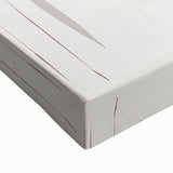 Minimalist Black and White Abstract Wall Art - Geometric Canvas