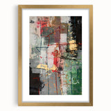 Earthy Grid of Color – High-Contrast Abstract Paintings Online