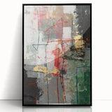 Earthy Grid of Color – High-Contrast Abstract Paintings Online