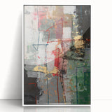 Earthy Grid of Color – High-Contrast Abstract Paintings Online