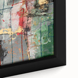 Earthy Grid of Color – High-Contrast Abstract Paintings Online