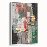 Earthy Grid of Color – High-Contrast Abstract Paintings Online