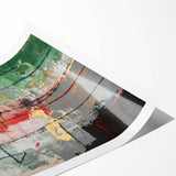 Earthy Grid of Color – High-Contrast Abstract Paintings Online