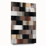 Earthen Harmony Abstracts – Neutral Earth Tone Modern Abstract Wall Art