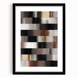 Earthen Harmony Abstracts – Neutral Earth Tone Modern Abstract Wall Art